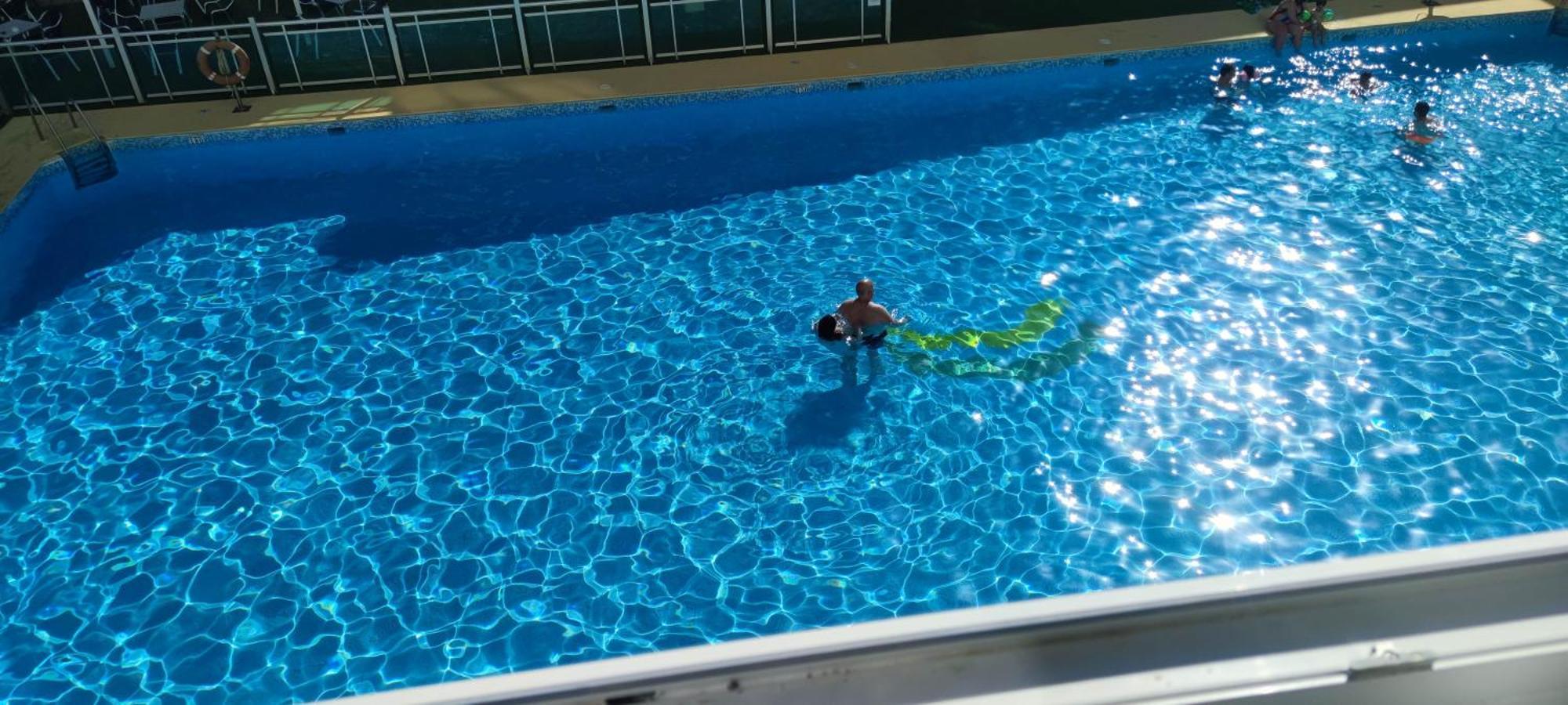 Hogar Digital Playa Y Piscina En Urbanizacion Roquetas De Mar Lejlighed Eksteriør billede