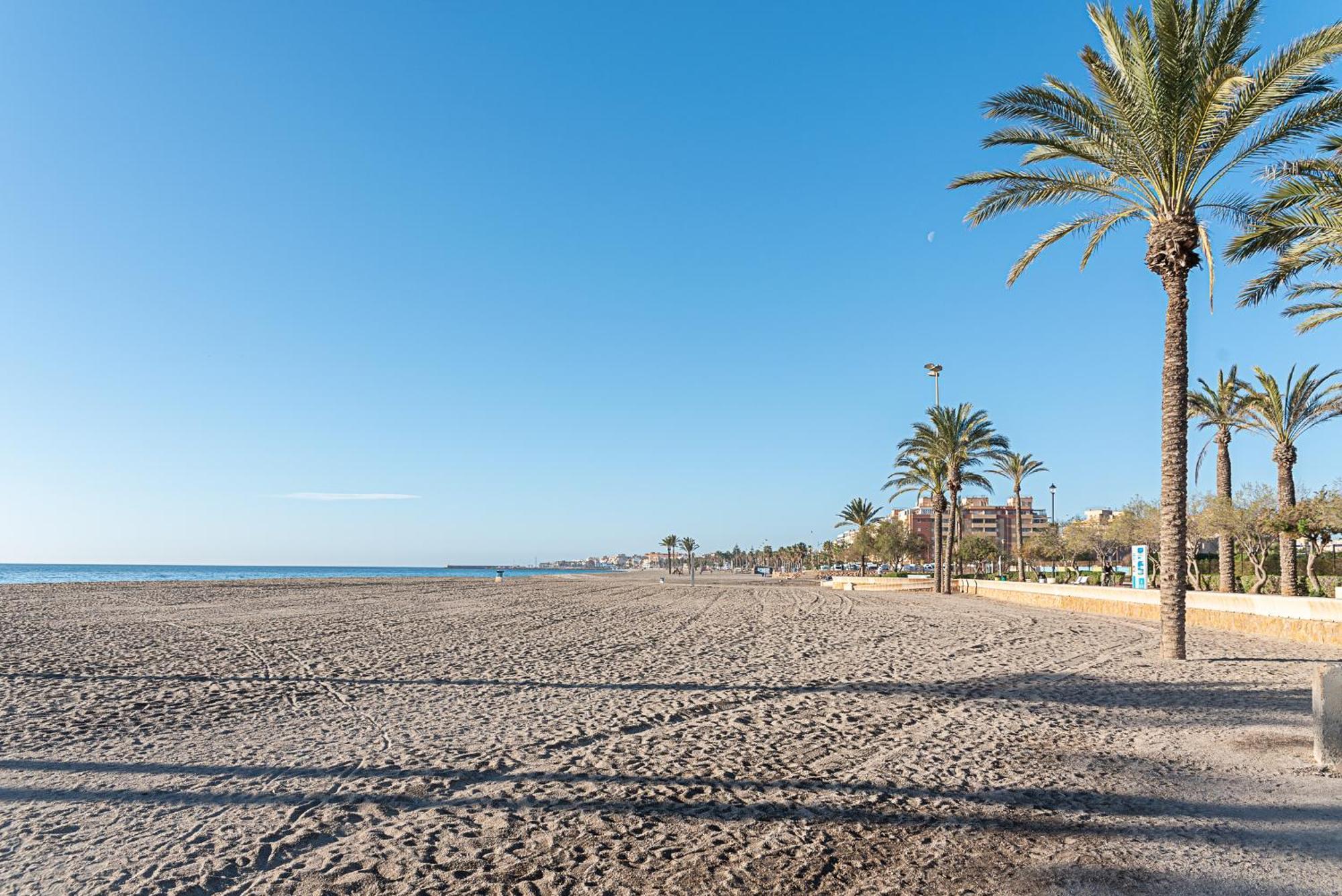 Hogar Digital Playa Y Piscina En Urbanizacion Roquetas De Mar Lejlighed Eksteriør billede