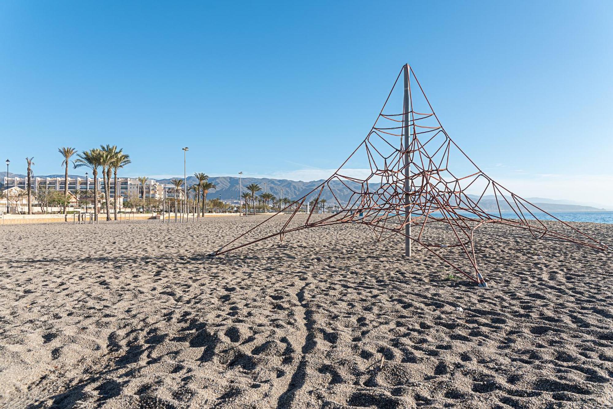 Hogar Digital Playa Y Piscina En Urbanizacion Roquetas De Mar Lejlighed Eksteriør billede